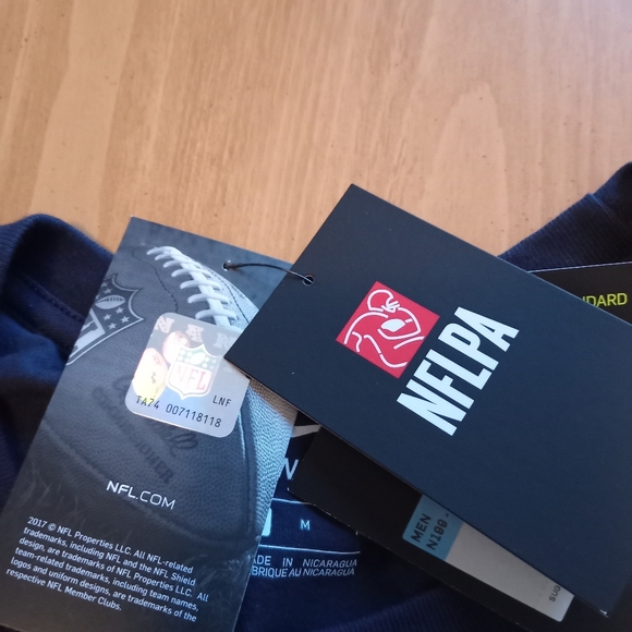 NFL Nike team apparel short sleeve standard fit Houston Texas quarterback Tee - Picture 8 of 9